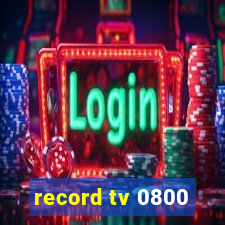 record tv 0800